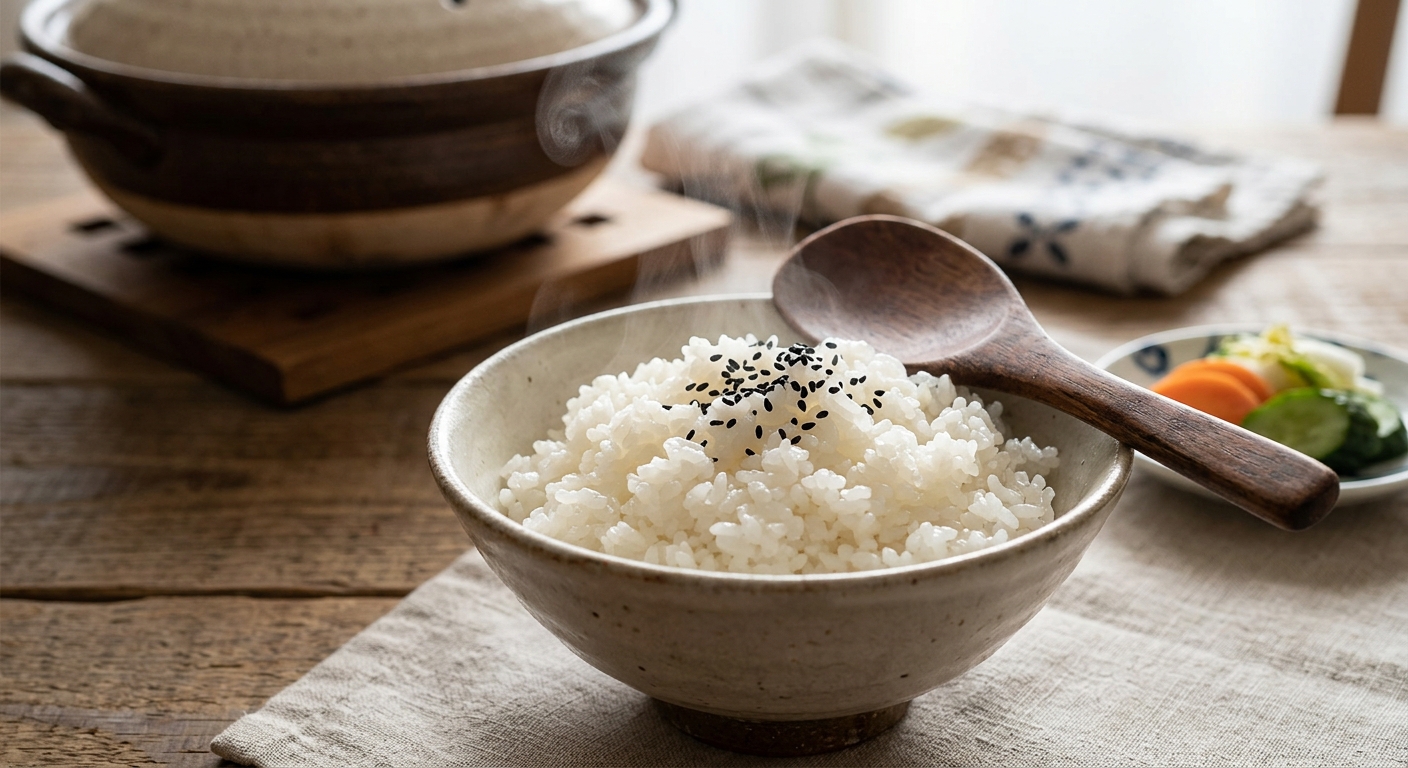 How to Cook Plain Japanese Rice