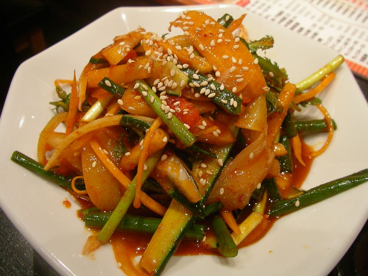 Doraji Muchim (Korean Bellflower Root Salad)